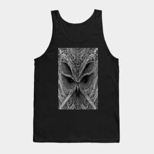 Owl Eyes Night Animal Tank Top